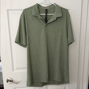 lululemon athletica Olive Polo Shirt